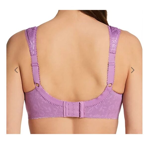 Playtex 18 Hour Original Comfort Strap Wirefree Bra Black Size 38DDD - Picture 5 of 5